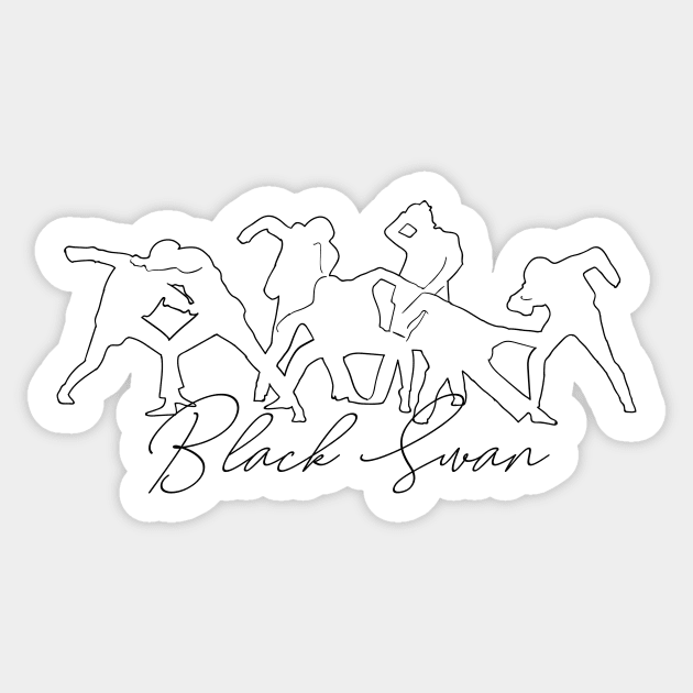 BTS Black Swan Sticker by Lachimolala